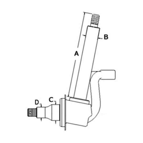 Aftermarket Right Hand Spindle RE208805 - main